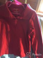 img 1 attached to Eddie Bauer Girls' Polo Shirt: Explore More Styles! review by Brandon Woods