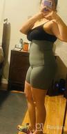 img 1 attached to Women'S High Waisted Tummy Control Shapewear Shorts Butt Lifter Thigh Slimmer Waist Trainer By FeelinGirl review by Chris Jenkins