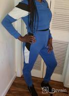 img 1 attached to Women'S Loungewear Set - Nimsruc Two Piece Lounge Pants And Top review by Vinny Howard