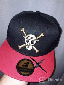 img 8 attached to Quanhaigou Adjustable Snapback Hat For Men Women,Unisex Hip Hop Baseball Cap Flat Bill Brim Dad Hats