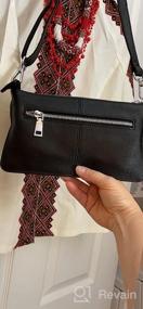 img 5 attached to Women'S Leather Crossbody Phone Wallets With Card Slots - Stylish Clutch Purse By Lecxci