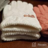 img 1 attached to ORVINNER Kids Winter Gloves - 3 Pairs Children Warm Wool Lined Gloves for Boys and Girls, Toddler Thermal Knitted Mittens review by Marcus Rash