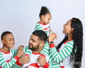 img 8 attached to Festive Matching Family Pajamas: Shop Shelry'S Deer-Printed Xmas PJs For Women, Men And Kids!