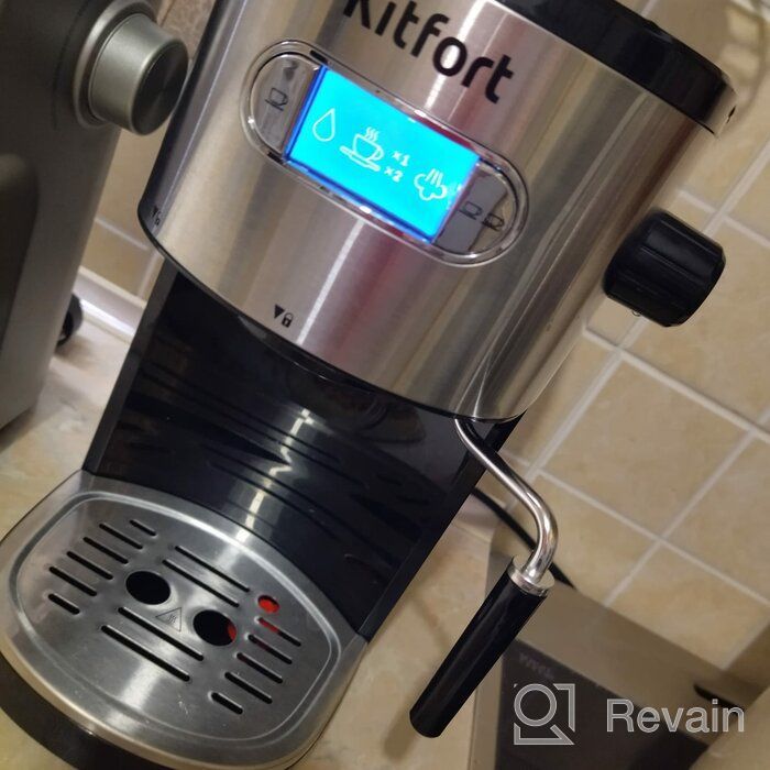 img 1 attached to Coffeemaker Kitfort KT-740, black review by Barbara Koscienek ᠌