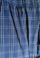 img 1 attached to Comfortable Cotton Pajama Bottoms for Men | DAVID ARCHY Sleep & Lounge Collection review by Joseph Campbell