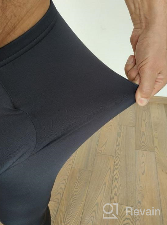 img 1 attached to Winter Warmth: TSLA Men'S Heated Thermal Fleece-Lined Long Johns Leggings - Ideal Base Layer Bottoms For Cold Weather review by Roberto Garrido