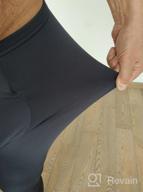 img 1 attached to Winter Warmth: TSLA Men'S Heated Thermal Fleece-Lined Long Johns Leggings - Ideal Base Layer Bottoms For Cold Weather review by Roberto Garrido