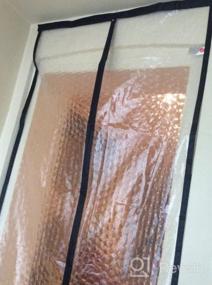 img 5 attached to YUFER Magnetic Thermal Screen Door: Insulated And Energy Efficient Solution For Your Home Or Office