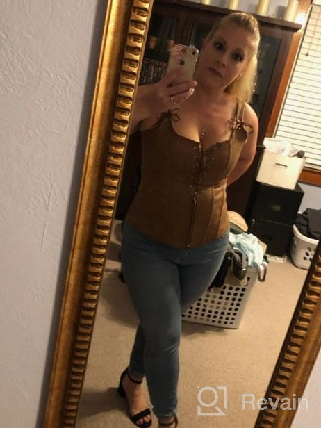 картинка 1 прикреплена к отзыву Steampunk Corset Bustier - Vintage Renaissance Style By Bslingerie® For Women от Charles Purnell