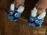 img 1 attached to Soft Plush Animal Slippers For Infants And Toddlers - Warm, Cozy, And Fuzzy Booties Socks Shoes review by Kevin King