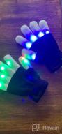 img 1 attached to Amazer Kids Light Gloves - Fun LED Gloves For Parties And Holidays review by Noe Spooner