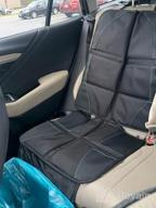 img 1 attached to Protect Your Car Seats And Keep Them Clean With BABYSEATER Car Seat Protector And Trash Can Combo For Child Car Seats review by Phillip Ellis