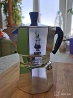 img 3 attached to Bialetti Moka Express: Authentic Stovetop Espresso Maker for Italian Coffee - 3 Cup (4.3 Oz - 130 Ml), Silver Aluminium review by Gim Sohyeôn ᠌
