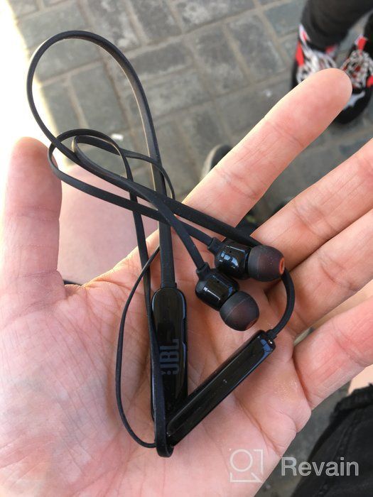 img 1 attached to JBL T110BT Wireless In-Ear Headphones Three-Button Remote Microphone (Gray) review by Kai Wen ᠌