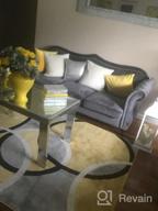 img 1 attached to Add Warmth To Your Home With A Yellow Abstract Circles Area Rug review by Brian Wersching