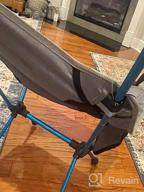 img 1 attached to Experience Comfort And Convenience With HOMFUL Ultralight Camping Chair - Ideal For Outdoor Adventures! review by Joel Wright
