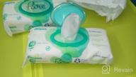 img 2 attached to Pampers Aqua Pure Wipes: Four-Pack for Gentle and Effective Baby Care review by Faun Su ᠌