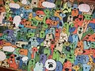 img 1 attached to Bgraamiens Puppies' Party Puzzle: 1000-Piece Color Challenge Jigsaw With Cute Cartoon Dogs For Adults And Kids review by Matthew Flores