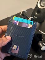 img 1 attached to 🧳 Stylish and Secure: BULLIANT Slim Wallet Money Clip for Men - RFID Blocking, Holds 8 Cards, Gift Boxed review by Dwayne Quarles