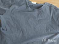 img 1 attached to Magiftbox Lightweight Workout T Shirts T24_SkyBlue_US L review by Darrion Hudson