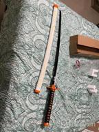 img 1 attached to Demon Slayer Sword: RENGENG Cosplay Original Texture, Hand-Wound Wax Rope, Multiple Styles review by Atheendra Wroblewski