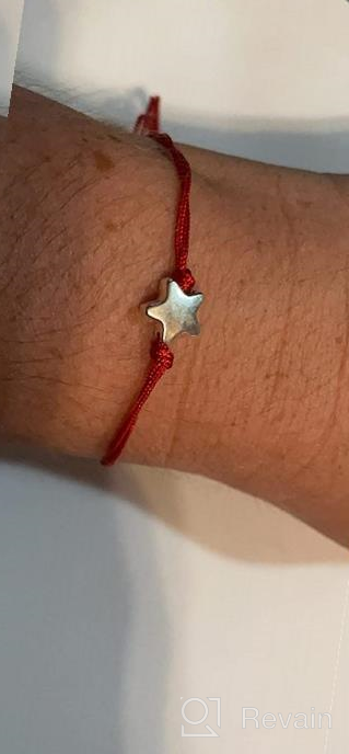 img 1 attached to Back to School Bracelet Set - Mother Daughter Friendship Matching Bracelets, Compass Heart Star Infinity Charm Adjustable String Wish Bracelets for Women Girls Teacher - Ideal First Day of School Gifts review by Gina Walser