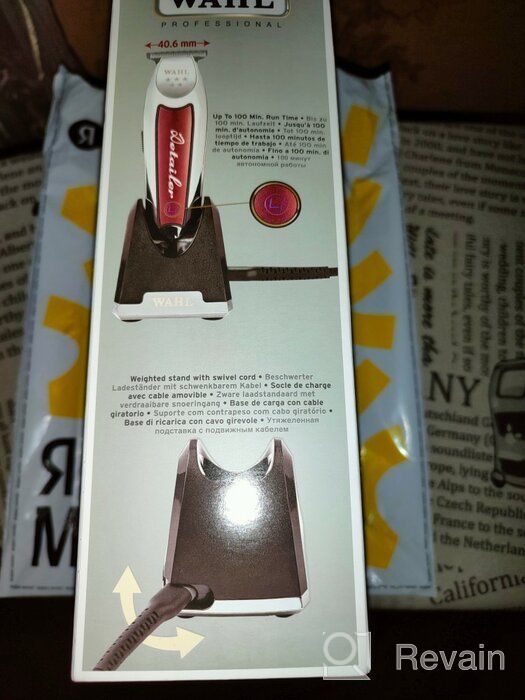 img 3 attached to 🔶 Wahl Cordless Detailer LI 8171-016H Trimmer - Red/Silver review by Agata Jasiczek ᠌