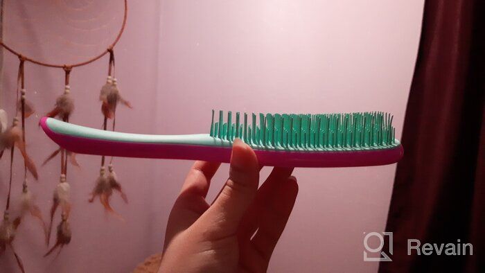 img 1 attached to TANGLE TEEZER comb comb The Large Wet Detangler Hyper, 23.5 cm review by Agata Rudnicka ᠌