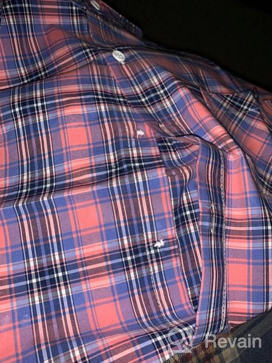 img 1 attached to Stylish and Durable: Tronjori Boys' Short Sleeve Button Down Woven Shirt review by David Stewart