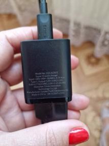 img 6 attached to 🔌 Кабель USB C к USB C длиной 10 футов, Baiwwa, быстрая зарядка, провод зарядного устройства Type C 60W PD, оплетенный, совместимый с Samsung Galaxy S21 S21+ S21 Ultra S20 FE S20+ Note 20 A70 A72 A52 5G, Pad Pro 2020, Pixel 4a 3 5 XL