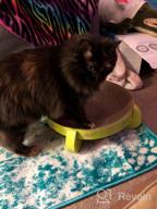 картинка 1 прикреплена к отзыву Reversible Cat Scratcher Cardboard Lounge Bowl Pad - Pawise Kitty Scratching Relaxing Pad от Doug Taylor