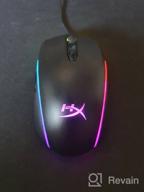 img 1 attached to HyperX Pulsefire Surge - RGB Wired Gaming Mouse with Pixart 3389 Sensor 🖱️ up to 16000 DPI, 6 Programmable Buttons, Ergonomic Design, Compatible with Windows 10/8.1/8/7 - Black review by Abhi GC ᠌