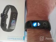 img 1 attached to Smart bracelet HONOR Band 5, blue review by Agata Zakrzewska ᠌