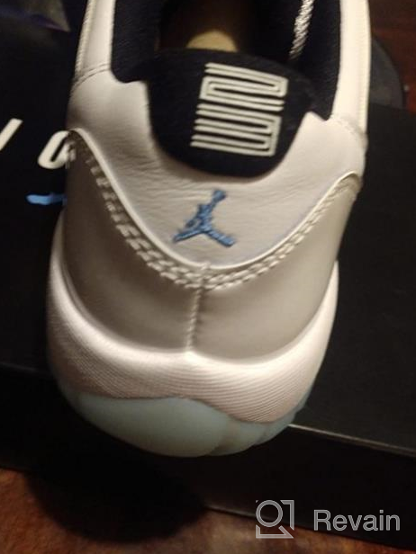 img 1 attached to 👟 Get Ready for the Release: Big Kid's Jordan 11 Retro Low Legend Blue White/Legend Blue-Black (528896 117) on April 24, 2021 review by Ronald Cambridge