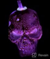 img 1 attached to Spooky Halloween Decor: ILLUMINEW 30 LED Skull String Lights - Battery Operated And Waterproof, Perfect For Indoor And Outdoor Parties review by Andre Belitz
