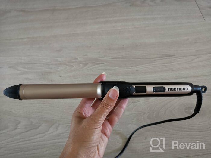 img 2 attached to Curling iron REDMOND RCI-2324, golden/black review by Anastazja Gbka ᠌