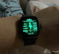 img 1 attached to Amazfit GTS 2 Mini: GPS Smart Watch and Fitness Tracker with Alexa, 14-Day Battery Life, 70+ Sports Modes, and More review by Chiyo Ogawa ᠌