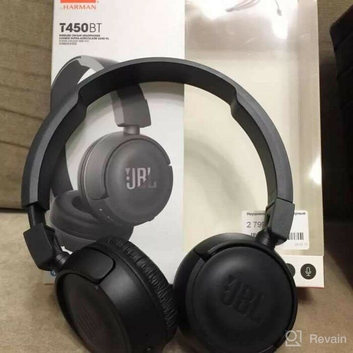 img 1 attached to Black JBL T450BT On-Ear Wireless Headphones with Built-In Mic and Remote review by Ada Szwed ᠌