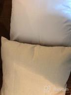 картинка 1 прикреплена к отзыву Emvency Square 20x20 Inches Aztec Navajo Decorative Pillowcase: Tribal Linen Throw Pillow Cover in Orange Red Grey, Perfect for Bedroom Sofa - Hidden Zipper Included от Daryle Grove