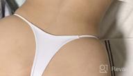 img 1 attached to Get Beach-Ready With ETAOLINE'S Solid G-String Thong Bikini Bottoms For Women review by Jay Elgouhari