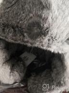 img 1 attached to Unisex Rabbit Fur Trapper Ushanka Russian Hat: 100% Windproof Protection With Nylon Shell review by Brandon Hayes