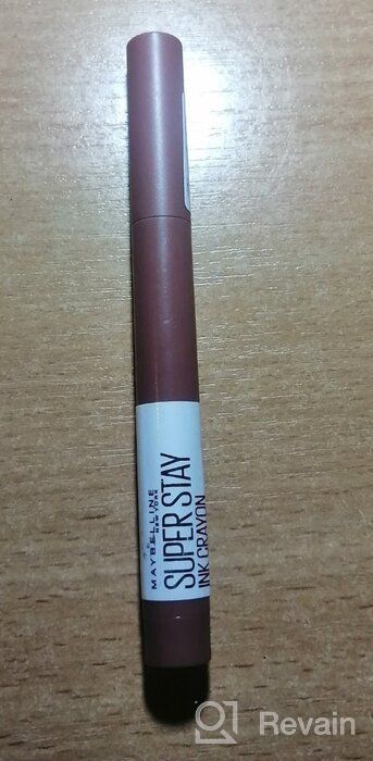 img 2 attached to 💄 Bold and Long-Lasting: Maybelline New York Super Stay Ink Crayon Lipstick Pencil in Shade 55 review by Aneta Sawicka ᠌