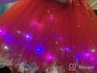 img 1 attached to Enchanting Girl Tutu Skirts: Illuminate Every Dance with Magic Light Princess Tulle Ballet Skirts review by Jessica Smith