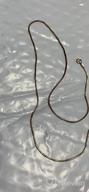 img 1 attached to 18Inch Gold Plated 1.2Mm Snake Chain Necklace With 24 Lobster Clasps For Jewelry Making - Forise review by Mandy Tyrrell