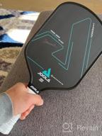 img 1 attached to JOOLA Simone Jardim Hyperion CFS Pickleball Paddle - USAPA Approved For Tournament Play - Carbon Fiber Pickle Ball Racket - Available In 16Mm And Swift review by Dean Love