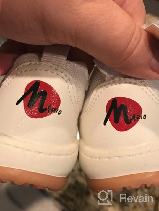 img 1 attached to Toddler Girls Shoes: Lightweight, Breathable & Slip-On Sneakers For Walking & Running! review by Bradly Illu