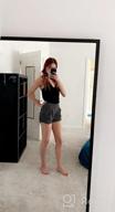 img 1 attached to Premium Ultra Soft High Waisted Harem Shorts For Women With Pockets review by Marcus Munoz