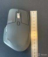 img 2 attached to 🖱️ Logitech MX Master Wireless Mouse: High-Precision Sensor, Easy-Switch up to 3 devices, Meteorite Black review by Athit Nivongsa ᠌