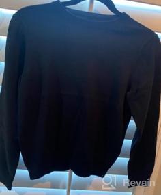 img 5 attached to Amazon Essentials Boys' Uniform Cotton 👕 Crew-Neck Sweaters: Premium Quality & Classic Style