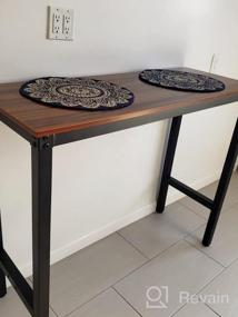 img 7 attached to Stylish And Sturdy Teraves Bar Table For Modern Homes - Perfect For Dining Room & Living Room Décor